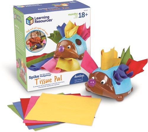 Learning Resources - Spike The Fine Motor Hedgehog® Tissue Pal™