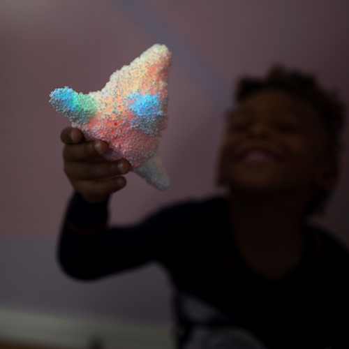 Learning Resources - Playfoam® Glow In The Dark (4 Pack)-3