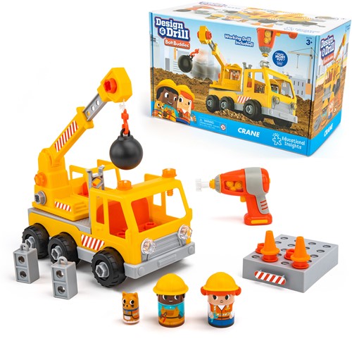Learning Resources - Design & Drill® Bolt Buddies® Crane