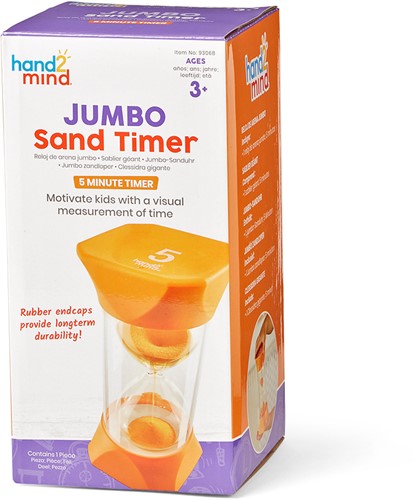 Learning Resources - Jumbo Sand Timer, 5-Minute-3