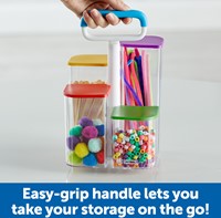 Learning Resources - Create-A-Space™ See-Thru Storage Caddy-2