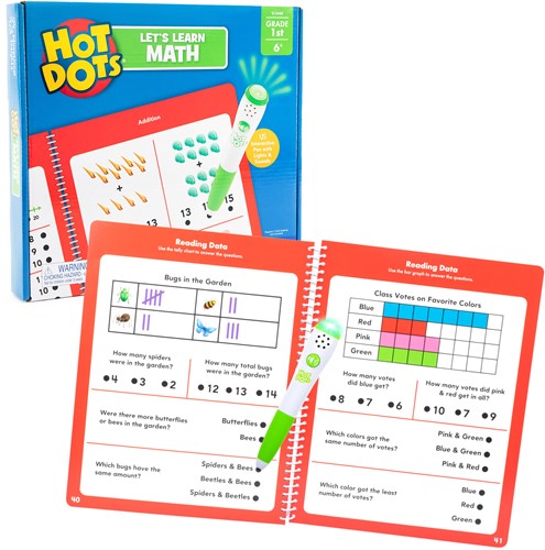 Learning Resources - Hot Dots® Let's Learn Math 1st Grade