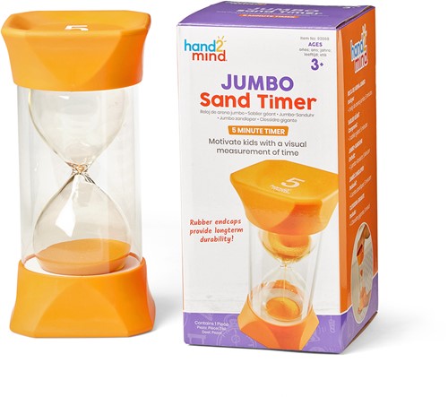 Learning Resources - Jumbo Sand Timer, 5-Minute