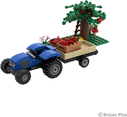 BRIXIES Plus Kleine tractor - 141 st