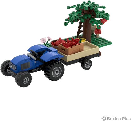 BRIXIES Plus Kleine tractor - 141 st