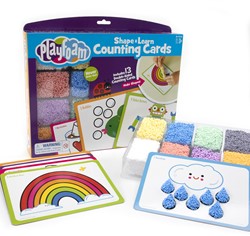 Learning Resources - Playfoam® Shape & Learn Counting Cards