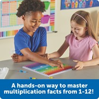 Learning Resources - Rainbow Multiplication Board-2