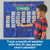 Learning Resources - Weather Tracker Pocket Chart-2