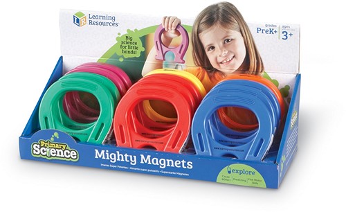 Learning Resources - Primary Science® Mighty Magnets™ (Set of 12)-3