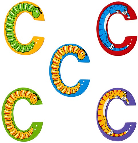 Lanka Kade - Hoofdletter C (assorti geleverd)