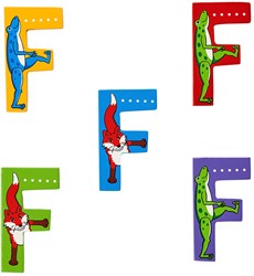 Lanka Kade - Hoofdletter F (assorti geleverd)