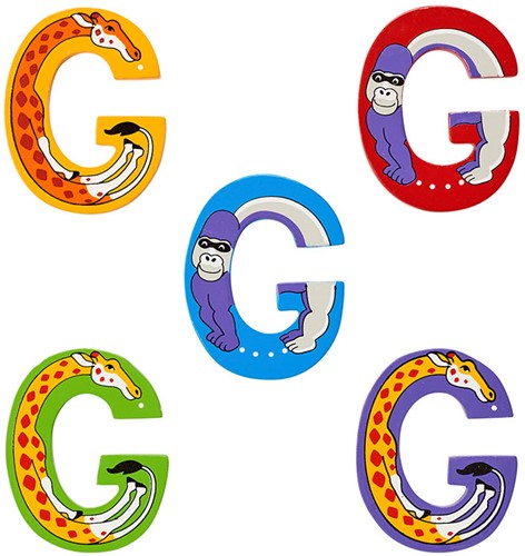 Lanka Kade - Hoofdletter G (assorti geleverd)