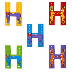 Lanka Kade - Hoofdletter H (assorti geleverd)