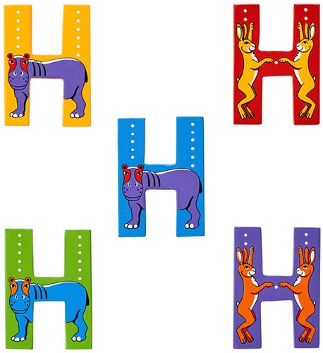 Lanka Kade - Hoofdletter H (assorti geleverd)