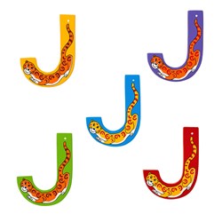 Lanka Kade - Hoofdletter J (assorti geleverd)
