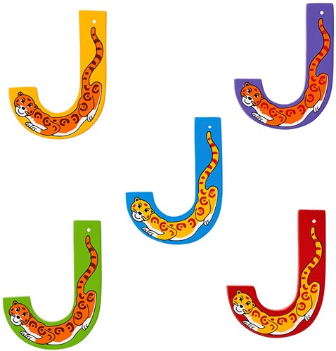 Lanka Kade - Hoofdletter J (assorti geleverd)