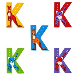 Lanka Kade - Hoofdletter K (assorti geleverd)