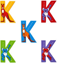 Lanka Kade - Hoofdletter K (assorti geleverd)