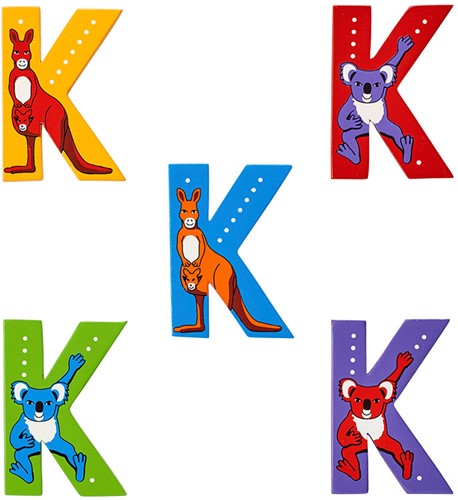 Lanka Kade - Hoofdletter K (assorti geleverd)