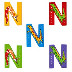 Lanka Kade - Hoofdletter N (assorti geleverd)