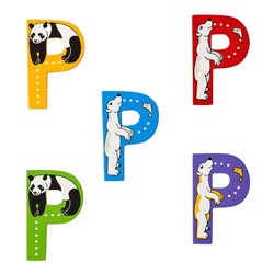 Lanka Kade - Hoofdletter P (assorti geleverd)