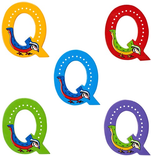 Lanka Kade - Hoofdletter Q (assorti geleverd)