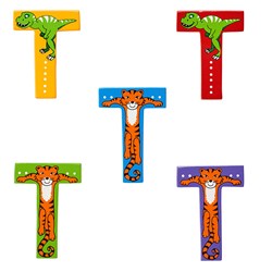 Lanka Kade - Hoofdletter T (assorti geleverd)