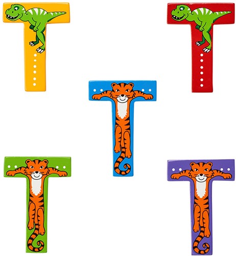 Lanka Kade - Hoofdletter T (assorti geleverd)