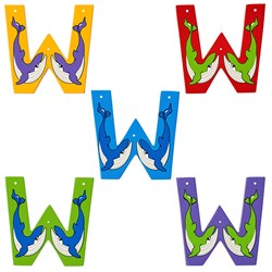 Lanka Kade - Hoofdletter W (assorti geleverd)