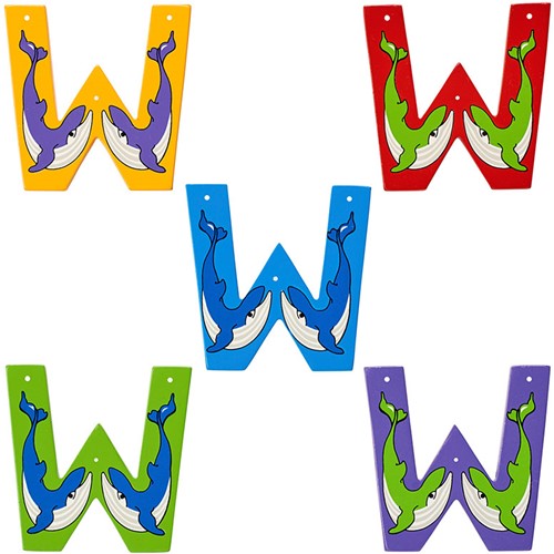 Lanka Kade - Hoofdletter W (assorti geleverd)