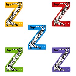 Lanka Kade - Hoofdletter Z (assorti geleverd)
