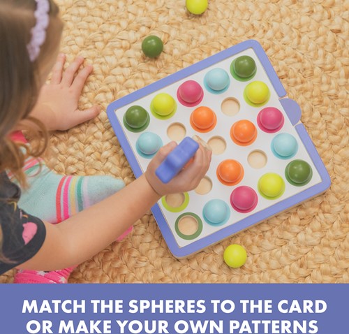 Learning Resources - Pattern & Sequencing Wooden Board-2