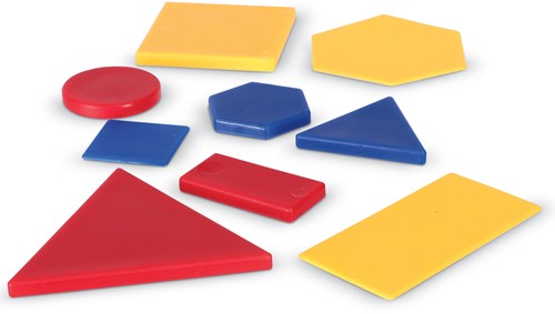 Learning Resources - Attribute Blocks Desk Set-2