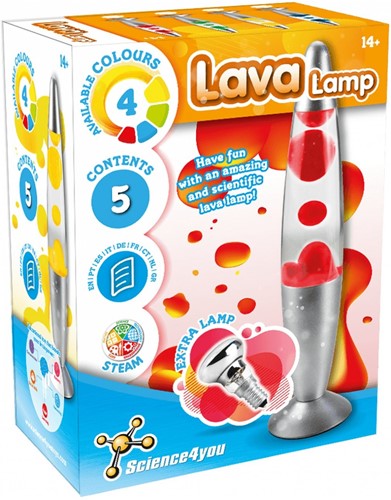 Science4you Lava Lamp Red