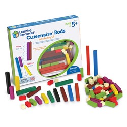 Learning Resources - Cuisenaire® Rods Introductory Set, Wood