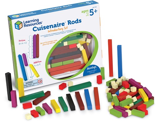 Learning Resources - Cuisenaire® Rods Introductory Set, Wood
