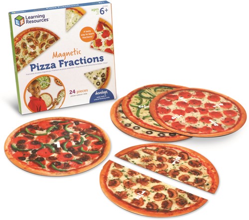 Learning Resources - Magnetic Pizza Fractions