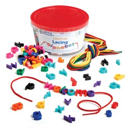 Learning Resources - Lowercase Lacing Alphabet