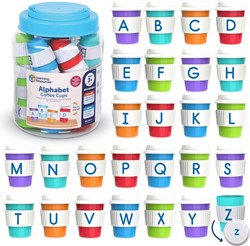 Learning Resources - Alphabet Coffee Cups