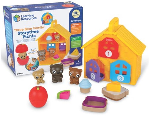 Learning Resources - Three Bear Family® Storytime Picnic