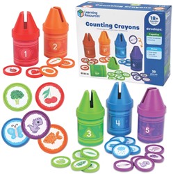 Learning Resources - Rainbow Counting Crayons