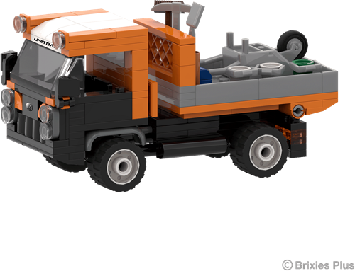 BRIXIES Plus Lindner Uni Trac Gemeente oranje - 203 st