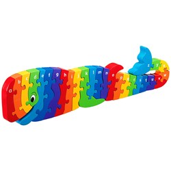 Lanka Kade - Alfabet Puzzel - Walvis Whoopi (26)