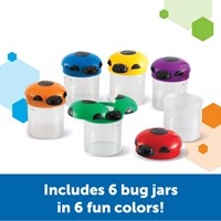 Learning Resources - Primary Science® Big View Bug Jars (Set of 6)-3