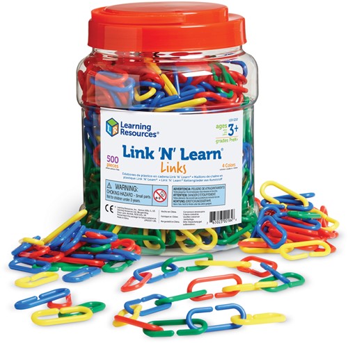 Learning Resources - Link ‘N’ Learn® Links (Set of 500)