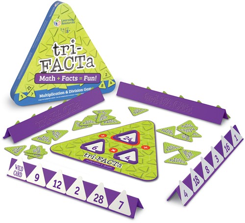 Learning Resources - tri-FACTa!™ Multiplication & Division Game