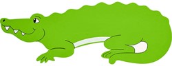 Lanka Kade - Naambord Groene Krokodillen (max. 7 letters)
