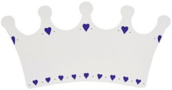 Lanka Kade - Naambord Kleine Witte Kroon (max. 5 letters)