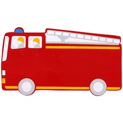 Lanka Kade - Naambord Rode brandweerwagen (max. 6 letters)