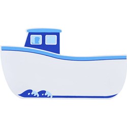 Lanka Kade - Naambord Witte Vissersboot (max. 6 letters)